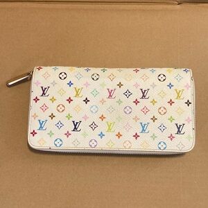 Louis Vuitton Multiple Colors Long Zipper Wallet